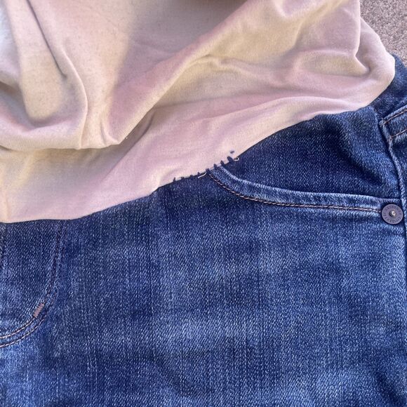 Lot of 4 Maternity items Pants Jeans Shorts Super Cute H&M C of H Old Navy Sz 4 - Picture 10 of 16